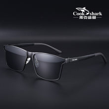 Load image into Gallery viewer, Cook Shark Polarizer for Day and Night Men&#39;s Driving Drivers Driving Sunglasses Men&#39;s Tide Color Change Sunglasses