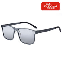 Load image into Gallery viewer, Cook Shark Polarizer for Day and Night Men&#39;s Driving Drivers Driving Sunglasses Men&#39;s Tide Color Change Sunglasses