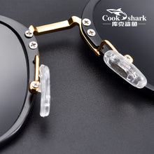 Load image into Gallery viewer, Cook Shark Sunglasses Female Polarizer Sunglasses Female Net Red Korean Tide Driver Personality Glasses