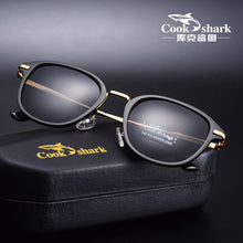 Load image into Gallery viewer, Cook Shark Sunglasses Female Polarizer Sunglasses Female Net Red Korean Tide Driver Personality Glasses