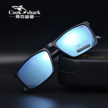 Load image into Gallery viewer, Cook Shark Sunglasses Men&#39;s Driving Glasses Day and Night Color Polarized Sunglasses Men&#39;s Eyes