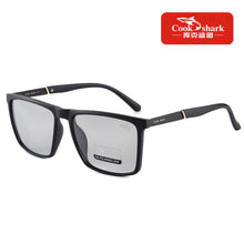 Load image into Gallery viewer, Cook Shark Sunglasses Men&#39;s Driving Glasses Day and Night Color Polarized Sunglasses Men&#39;s Eyes