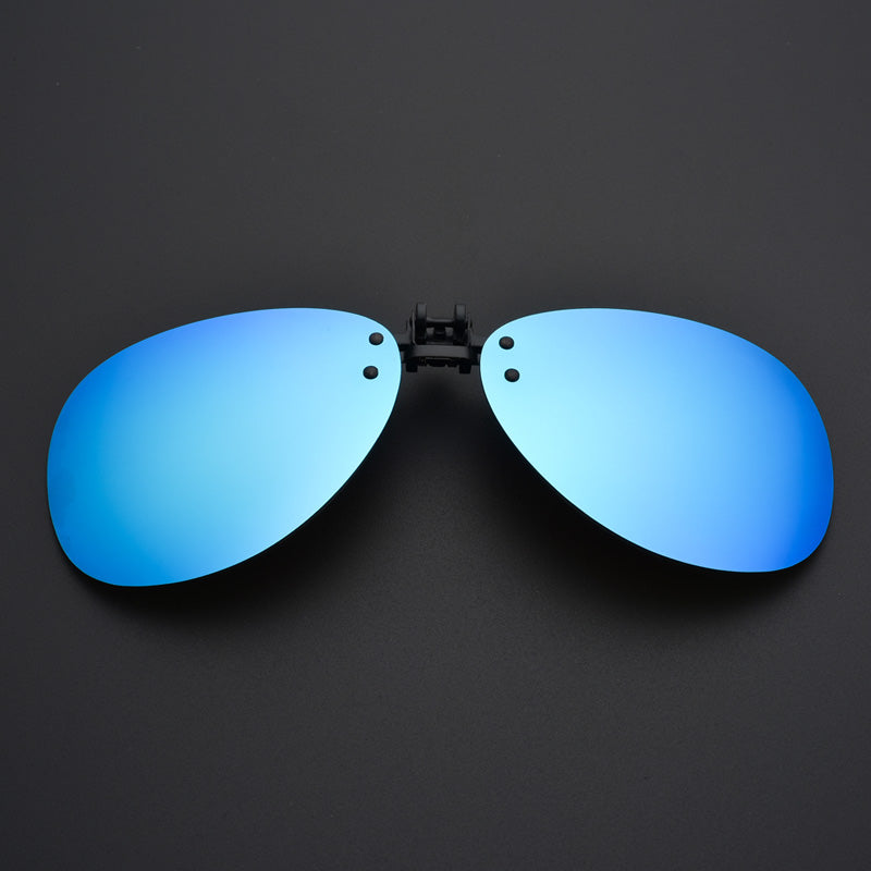 Cook Shark polarized sunglasses clip driving myopia glasses clip sunglasses for men and women driving UV protection