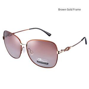 Cook Shark's 2025 sunglasses ladies polarized sunglasses tide ultra light driver driving glasses fashion