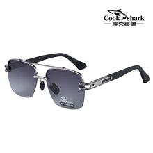 Load image into Gallery viewer, Cook Shark&#39;s men&#39;s sunglasses polarized driving driver&#39;s glasses UV sunglasses men&#39;s trend
