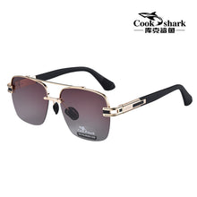 Load image into Gallery viewer, Cook Shark&#39;s men&#39;s sunglasses polarized driving driver&#39;s glasses UV sunglasses men&#39;s trend