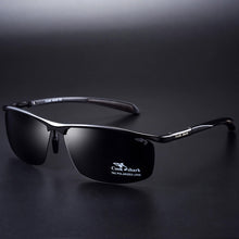 Load image into Gallery viewer, Cook Shark&#39;s polarized sunglasses men&#39;s glasses hipster sunglasses men&#39;s drivers drive UV protection