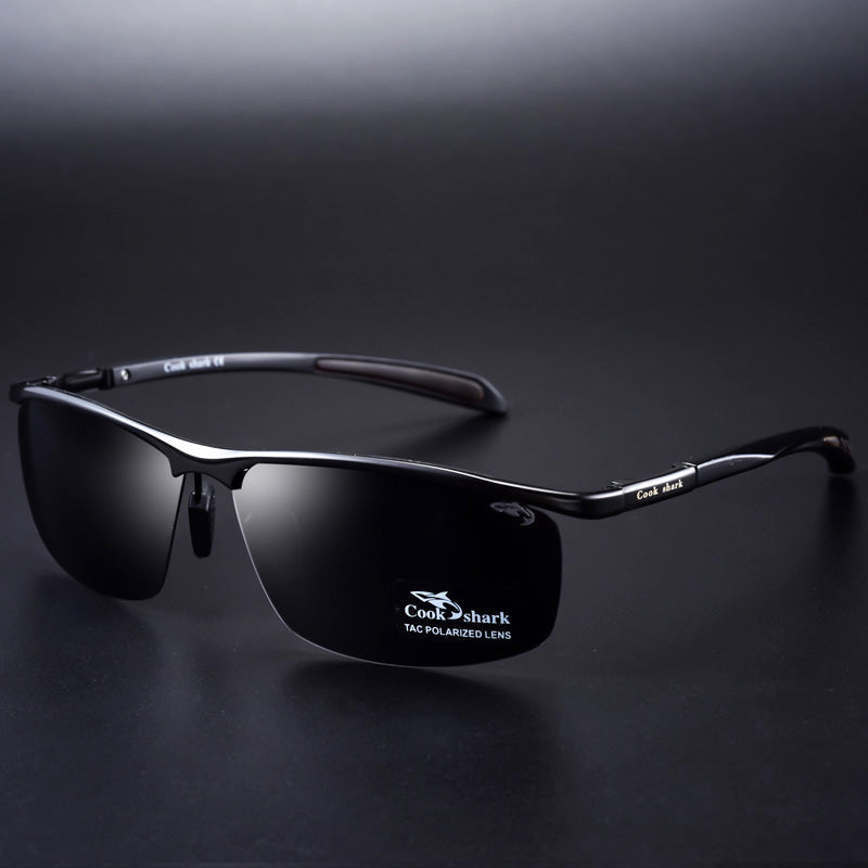 Cook Shark's polarized sunglasses men's glasses hipster sunglasses men's drivers drive UV protection