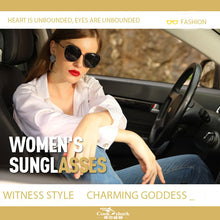 Load image into Gallery viewer, Cook Shark sunglasses ladies polarized sunglasses women 2025 Korean version of tide UV protection big round face glasses