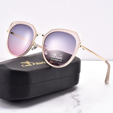 Load image into Gallery viewer, Cook Shark sunglasses ladies polarized sunglasses women 2025 Korean version of tide UV protection big round face glasses