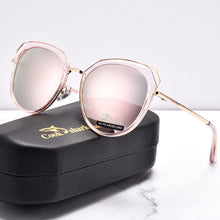 Load image into Gallery viewer, Cook Shark sunglasses ladies polarized sunglasses women 2025 Korean version of tide UV protection big round face glasses