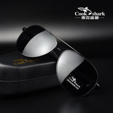 Load image into Gallery viewer, Cook polarizer color-changing sunglasses male driver fishing sunglasses day and night driving special glasses tide