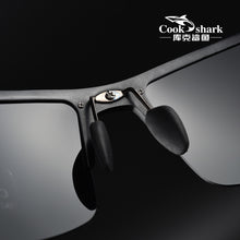 Load image into Gallery viewer, Cook's color-changing sunglasses polarized sunglasses for men's driving day and night dual-purpose driving mirror fishing glasse