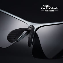 Load image into Gallery viewer, Cook shark 2025 polarizing sunglasses men&#39;s driving glasses special trend color changing Sunglasses men&#39;s fishing glasses