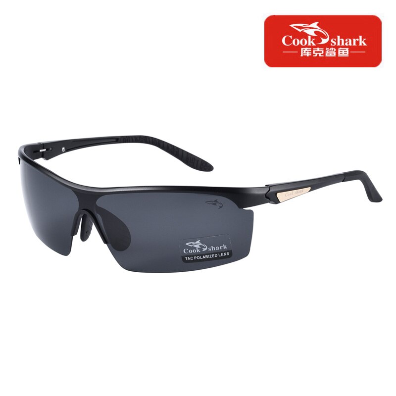 Cook shark 2023 polarizing sunglasses men's driving glasses special trend color changing Sunglasses men's fishing glasses