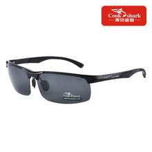 Load image into Gallery viewer, Cook shark day and night dual-use men&#39;s color-changing polarized sunglasses tide driver driving sunglasses men driving only