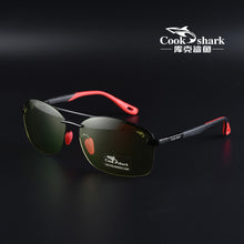 Load image into Gallery viewer, Cook shark men&#39;s sunglasses polarized driving driver glasses trend color-changing day and night sunglasses men&#39;s models