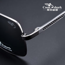 Load image into Gallery viewer, Cook shark sunglasses men&#39;s color-changing sunglasses polarized driving glasses hipster day and night glasses
