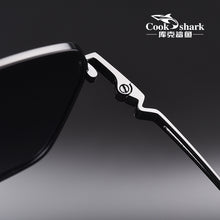 Load image into Gallery viewer, Cook shark&#39;s polarized sunglasses for men and women drivers driving special anti-ultraviolet tide sunglasses