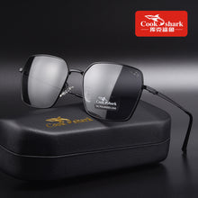 Load image into Gallery viewer, Cook shark&#39;s polarized sunglasses for men and women drivers driving special anti-ultraviolet tide sunglasses