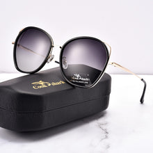 Load image into Gallery viewer, Cook shark sunglasses ladies sunglasses Korean tide glasses UV polarized round face big face star with the same paragraph