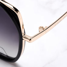 Load image into Gallery viewer, Cook shark sunglasses ladies sunglasses Korean tide glasses UV polarized round face big face star with the same paragraph