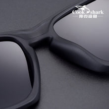 Load image into Gallery viewer, Cook shark sunglasses male Korean version of tide polarized glasses 2025 UV protection driver mirror sunglasses