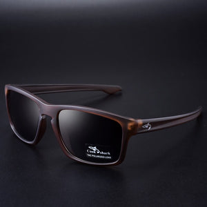 Cook shark sunglasses male Korean version of tide polarized glasses 2025 UV protection driver mirror sunglasses