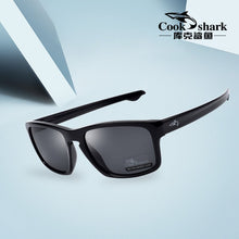 Load image into Gallery viewer, Cook shark sunglasses male Korean version of tide polarized glasses 2025 UV protection driver mirror sunglasses