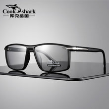 Load image into Gallery viewer, Cook shark sunglasses men&#39;s polarized sunglasses driving glasses UV protection driver night vision goggles