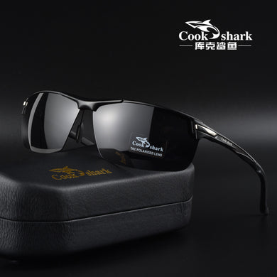 Cook sunglasses for men driving with UV-proof discoloration sunglasses polarized day and night glasses