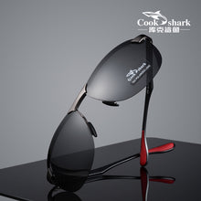 Load image into Gallery viewer, Cookshark 2022  sunglasses men's sunglasses polarized driving driving hipster glasses