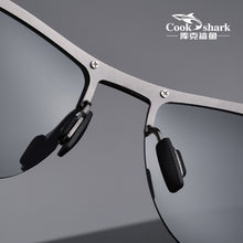 Load image into Gallery viewer, Cookshark 2022  sunglasses men's sunglasses polarized driving driving hipster glasses