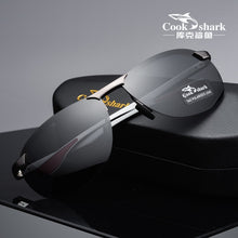 Load image into Gallery viewer, Cookshark 2022  sunglasses men's sunglasses polarized driving driving hipster glasses