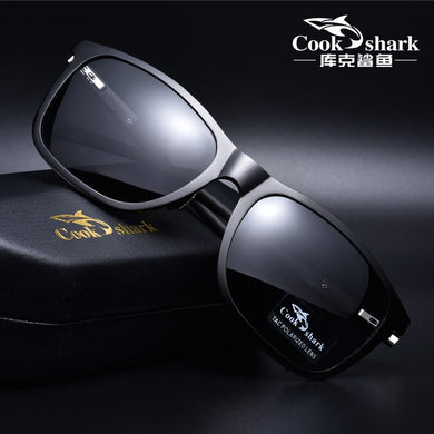 Cookshark aluminum magnesium sunglasses men's sunglasses polarized driving drivers tide glasses