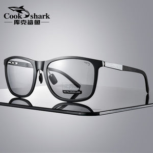 Cookshark aluminum magnesium sunglasses men's sunglasses polarized driving drivers tide glasses