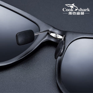 Cookshark aluminum magnesium sunglasses men's sunglasses polarized driving drivers tide glasses