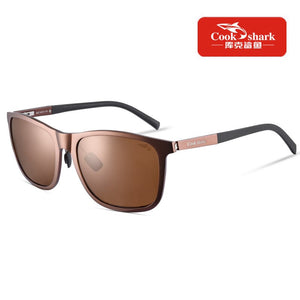 Cookshark aluminum magnesium sunglasses men's sunglasses polarized driving drivers tide glasses