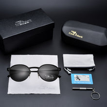 Load image into Gallery viewer, Cookshark sunglasses men and women polarized sunglasses retro driving glasses