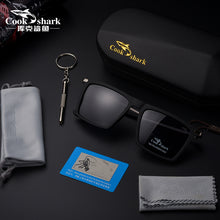 Load image into Gallery viewer, Cookshark sunglasses men polarized net red sunglasses women personality tide driving glasses