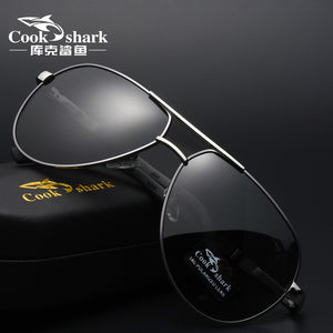 Cookshark sunglasses men's sunglasses tide polarized driving driver blue glasses