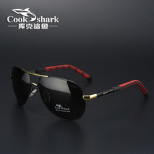 Load image into Gallery viewer, Cookshark sunglasses men&#39;s sunglasses tide polarized driving driver blue glasses