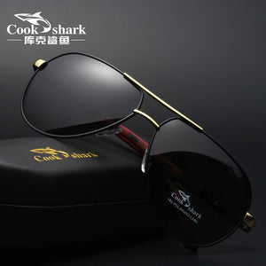 Cookshark sunglasses men's sunglasses tide polarized driving driver blue glasses