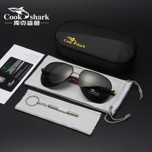 Load image into Gallery viewer, Cookshark sunglasses men&#39;s sunglasses tide polarized driving driver blue glasses