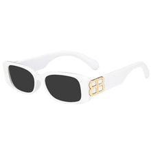 Load image into Gallery viewer, Cool B Logo Rectangle Sunglasses Women Fashion 2022 Brand Designer Color Gradient Lens Sun Glasses Party Beach Glasses UV400