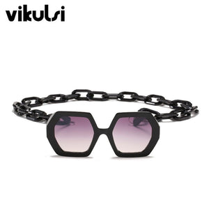 Large hexagon deals sunglasses
