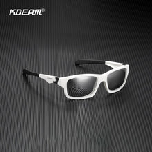 Load image into Gallery viewer, Cool Sport Sunglasses for Men KDEAM TR90  Lightweight Frame Driving Shades UV400 Mirror Lens With Free Box