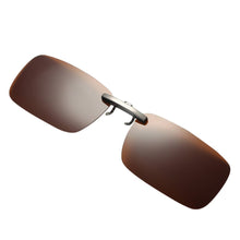 Load image into Gallery viewer, Cool Sunglasses Detachable Night Vision Lens Driving Metal Polarized Clip On Glasses Sunglasses Car Driver Goggles Accessories