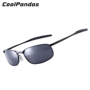 CoolPandas 2019 Polarized Sunglasses Men Brand Designer Small lens Sunglass Men's Driving Sun Glasses gafas oculos de sol UV400