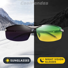 Carica l'immagine nel visualizzatore di Gallery, CoolPandas 2022 Pochromic Sunglasses Men Day Night-Vision Polarized Chameleon Glasses Driving UV400 Sun Glasses Oculos De Sol